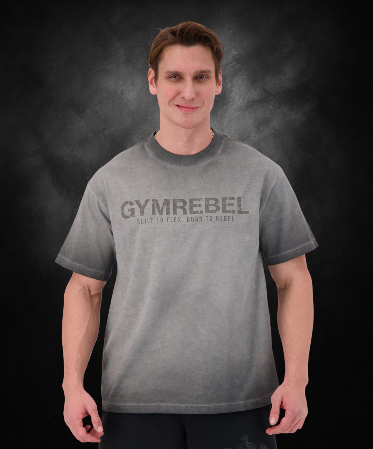 Washed-off Oversized HEAVYWEIGHT T-shirt (250gsm)