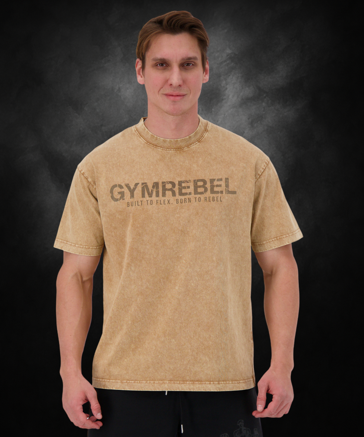 Washed-off Oversized HEAVYWEIGHT T-shirt (250gsm)