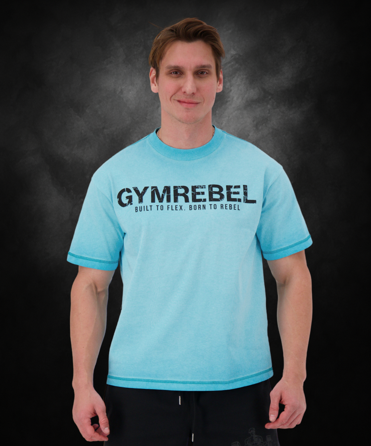 Washed-off Oversized HEAVYWEIGHT T-shirt (250gsm)