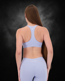 blue | power lifting bra | back