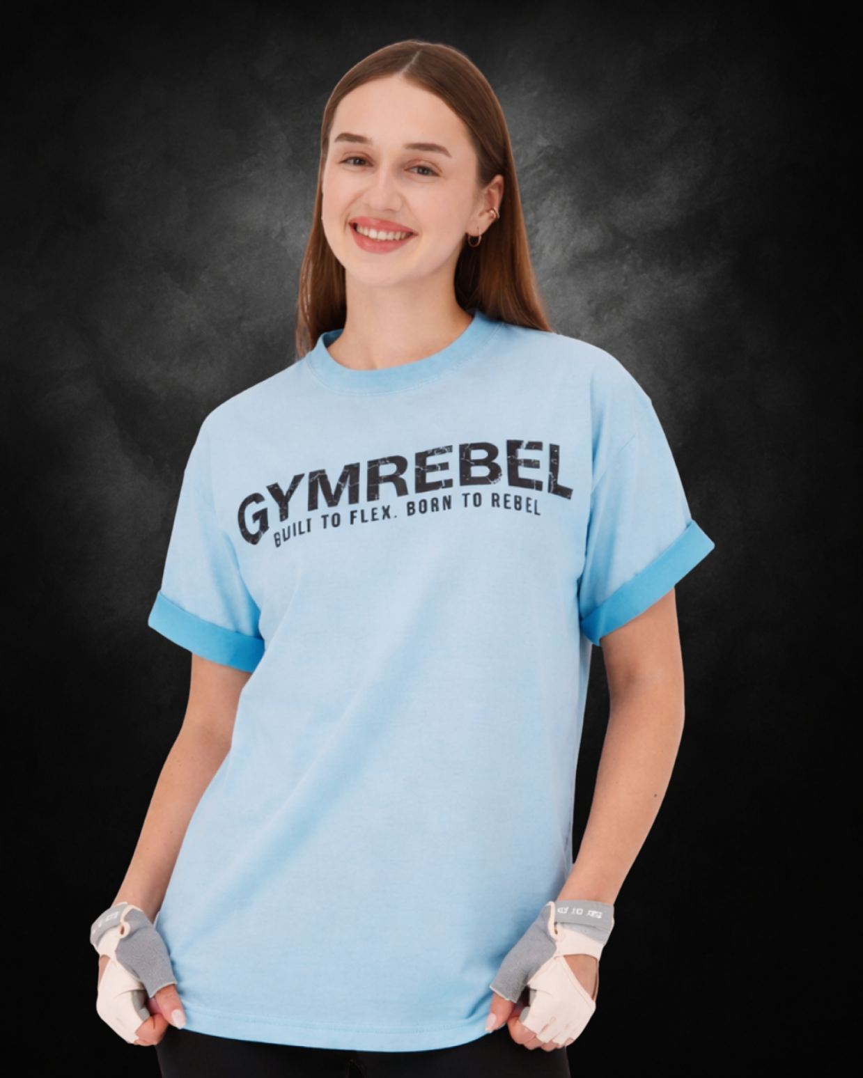Washed-off Oversized HEAVYWEIGHT T-shirt (250gsm)