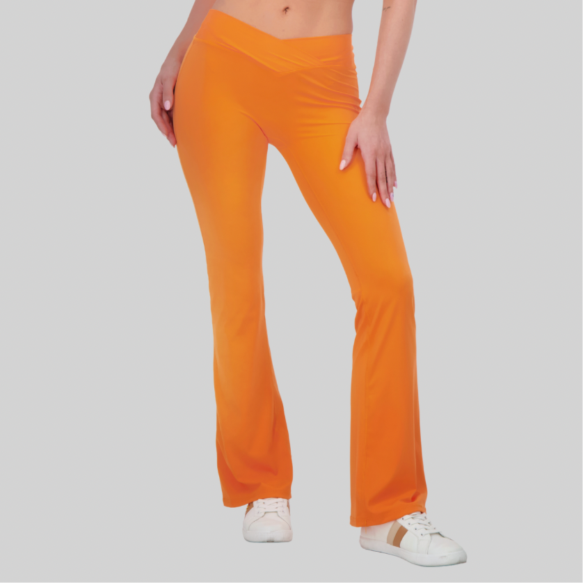 Pumping Flared Pants