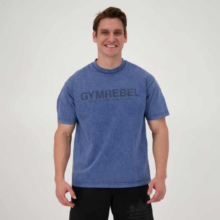 Washed-off Oversized HEAVYWEIGHT T-shirt (250gsm)