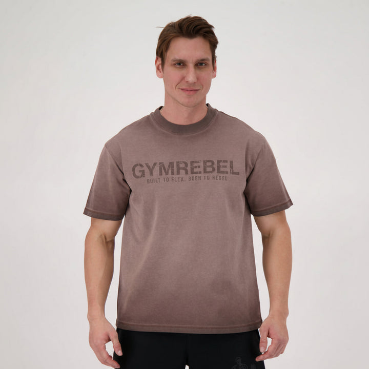 Washed-off Oversized HEAVYWEIGHT T-shirt (250gsm)