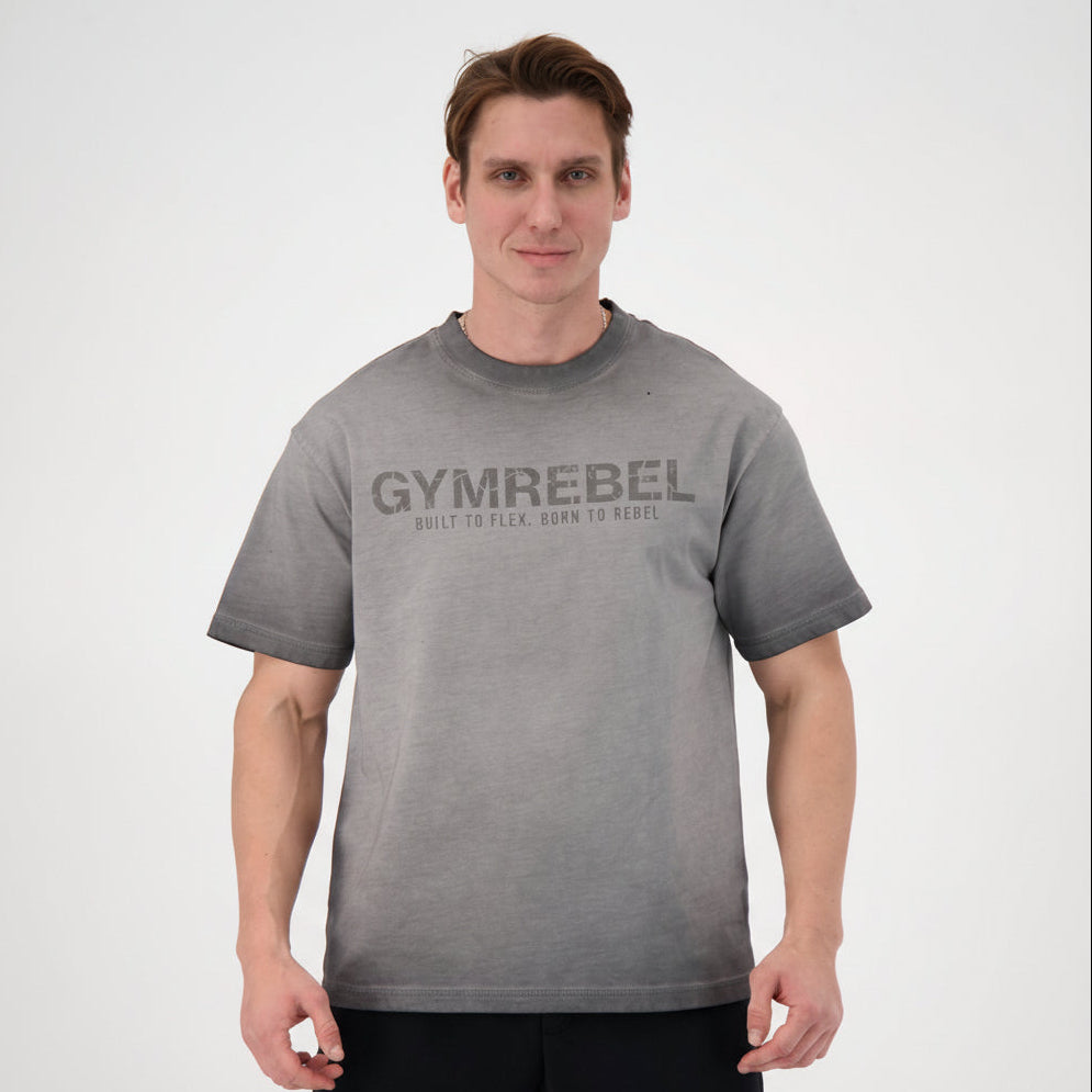 Washed-off Oversized HEAVYWEIGHT T-shirt (250gsm)