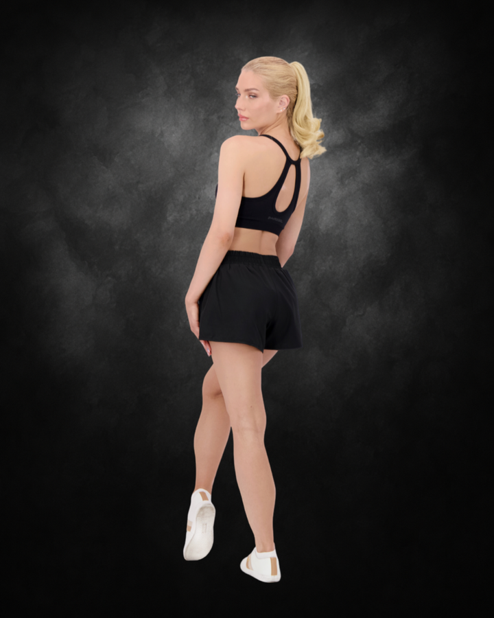 Buttoned Whisper Bra & Shorts Set