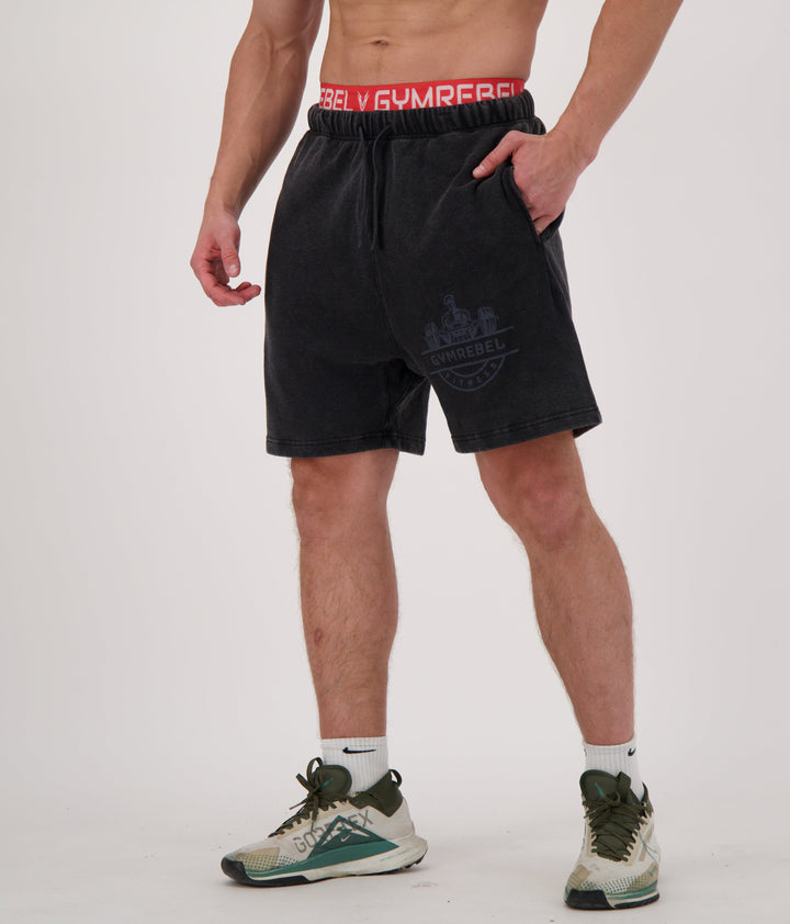 Washed-off SweatShorts