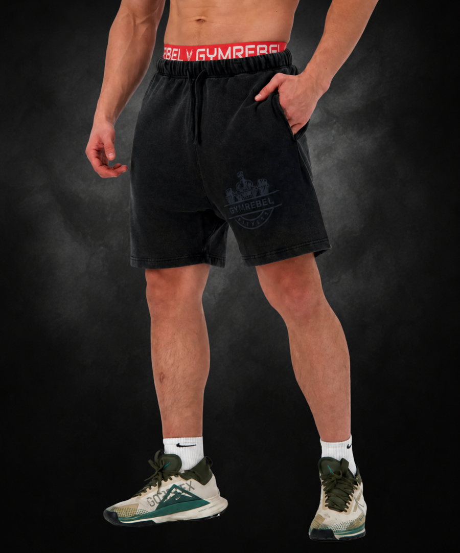 Washed-off SweatShorts